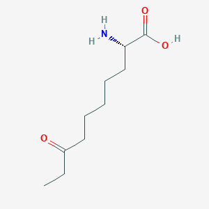 Decanoic acid, 2-amino-8-oxo-, (2S)-