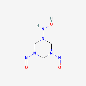 N-Hydroxy-3,5-dinitroso-1,3,5-triazinan-1-amine