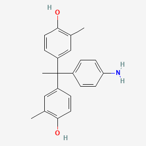 4,4'-[1-(4-Aminophenyl)ethane-1,1-diyl]bis(2-methylphenol)