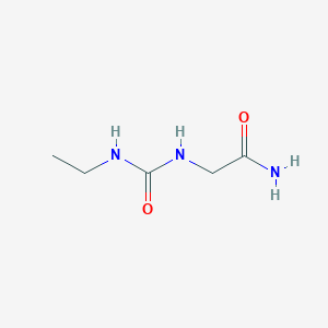 N~2~-(Ethylcarbamoyl)glycinamide