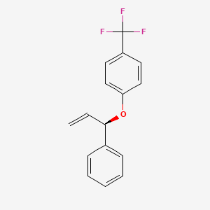 Benzene, 1-[[(1R)-1-phenyl-2-propenyl]oxy]-4-(trifluoromethyl)-