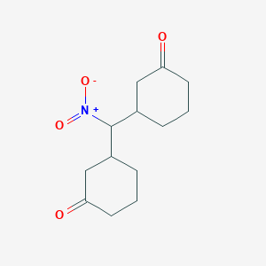 3,3'-(Nitromethylene)di(cyclohexan-1-one)