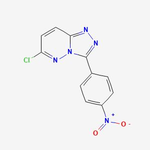 6-Chloro-3-(4-nitrophenyl)[1,2,4]triazolo[4,3-b]pyridazine