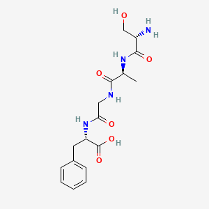 L-Seryl-L-alanylglycyl-L-phenylalanine