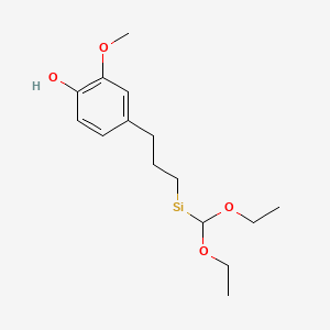 molecular formula C15H24O4Si B14238333 CID 57349663 CAS No. 391934-70-6