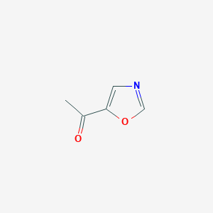 molecular formula C5H5NO2 B1423834 1-Oxazol-5-YL-ethanone CAS No. 1263378-07-9