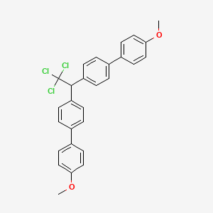 1-Methoxy-4-[4-[2,2,2-trichloro-1-[4-(4-methoxyphenyl)phenyl]ethyl]phenyl]benzene