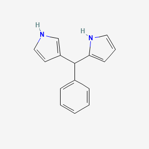 2-[Phenyl(1H-pyrrol-3-yl)methyl]-1H-pyrrole