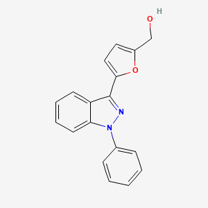 [5-(1-Phenylindazol-3-YL)furan-2-YL]methanol