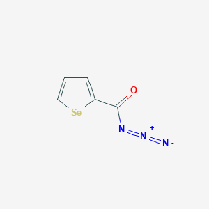 molecular formula C5H3N3OSe B14238444 Selenophene-2-carbonyl azide CAS No. 319448-11-8