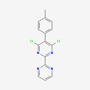 4,6-Dichloro-5-(4-methylphenyl)-2,2'-bipyrimidine