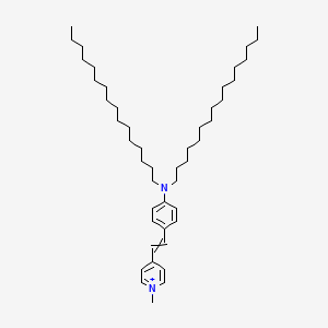 Pyridinium, 4-[2-[4-(dihexadecylamino)phenyl]ethenyl]-1-methyl-