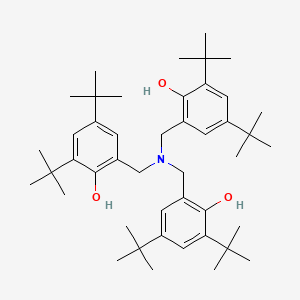 Phenol, 2,2',2''-[nitrilotris(methylene)]tris[4,6-bis(1,1-dimethylethyl)-