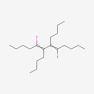 6,7-Dibutyl-5,8-diiodododeca-5,7-diene