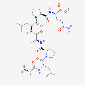 L-Glutamine, L-alanyl-L-leucyl-L-prolyl-L-alanyl-L-leucyl-L-prolyl-