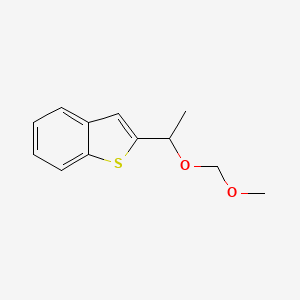 2-[1-(Methoxymethoxy)ethyl]-1-benzothiophene