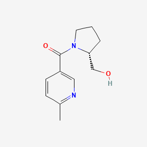 [(2R)-2-(Hydroxymethyl)pyrrolidin-1-yl](6-methylpyridin-3-yl)methanone