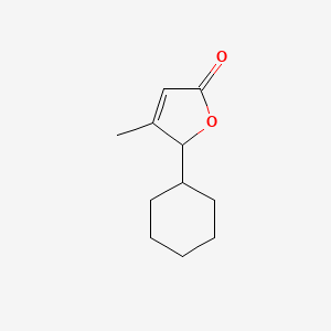 2(5H)-Furanone, 5-cyclohexyl-4-methyl-