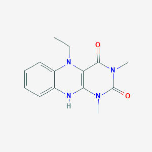 5-ethyl-1,3-dimethyl-10H-benzo[g]pteridine-2,4-dione