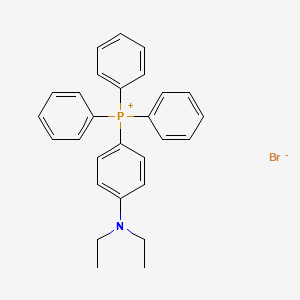 [4-(Diethylamino)phenyl](triphenyl)phosphanium bromide