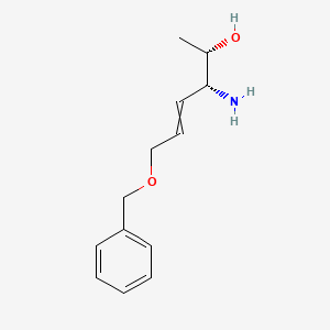 B14238657 (2S,3R)-3-Amino-6-(benzyloxy)hex-4-en-2-ol CAS No. 330589-39-4