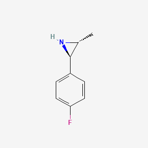 (2S,3R)-2-(4-Fluorophenyl)-3-methylaziridine