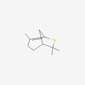 4,7,7-Trimethyl-6-thiabicyclo[3.2.1]oct-4-ene