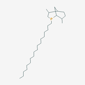 4,8-Dimethyl-2-octadecyl-2-phosphabicyclo[3.3.1]nonane