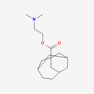 2-(Dimethylamino)ethyl tricyclo[4.3.1.1(3,8)]undecane-1-carboxylate