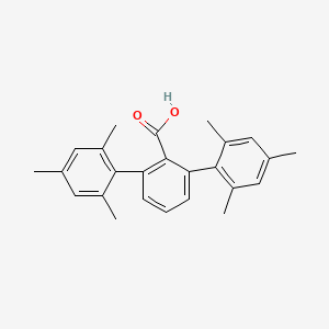 molecular formula C25H26O2 B14238981 2,6-Dimesitylbenzoic acid CAS No. 220250-68-0