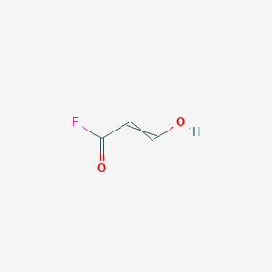 molecular formula C3H3FO2 B14238995 3-Hydroxyprop-2-enoyl fluoride CAS No. 345312-11-0