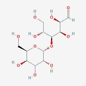 B014239 (2R,3R,4S,5R)-2,3,5,6-tetrahydroxy-4-[(2R,3R,5R,6R)-3,4,5-trihydroxy-6-(hydroxymethyl)oxan-2-yl]oxyhexanal CAS No. 13117-26-5