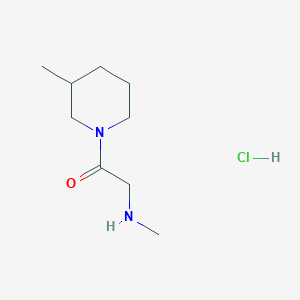 2-(Methylamino)-1-(3-methyl-1-piperidinyl)-1-ethanone hydrochloride