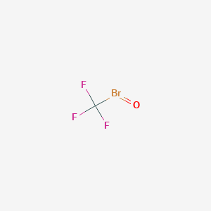 molecular formula CBrF3O B14239075 Bromosyl(trifluoro)methane CAS No. 323202-74-0