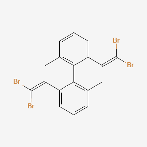 2,2'-Bis(2,2-dibromoethenyl)-6,6'-dimethyl-1,1'-biphenyl