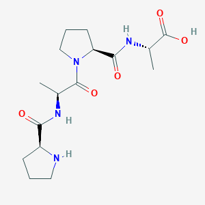 molecular formula C16H26N4O5 B14239268 L-Prolyl-L-alanyl-L-prolyl-L-alanine CAS No. 210840-24-7