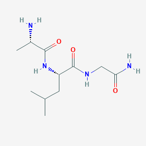 Glycinamide, L-alanyl-L-leucyl-