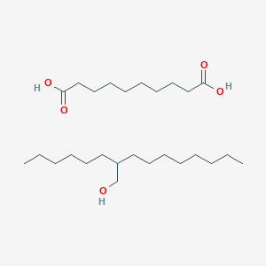 Decanedioic acid;2-hexyldecan-1-ol