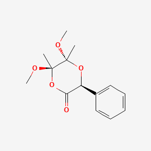 (3S,5R,6R)-5,6-dimethoxy-5,6-dimethyl-3-phenyl-1,4-dioxan-2-one