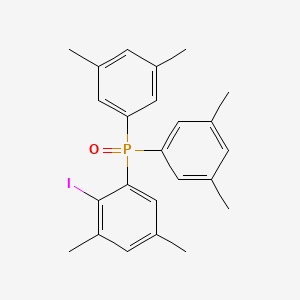 Bis(3,5-dimethylphenyl)(2-iodo-3,5-dimethylphenyl)oxo-lambda~5~-phosphane