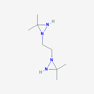 1-[2-(3,3-Dimethyldiaziridin-1-yl)ethyl]-3,3-dimethyldiaziridine