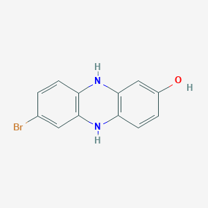 7-Bromo-5,10-dihydrophenazin-2-OL