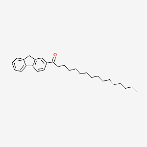 1-(9H-Fluoren-2-YL)hexadecan-1-one