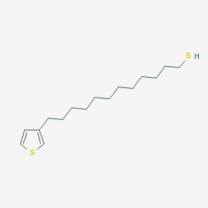 12-(Thiophen-3-yl)dodecane-1-thiol