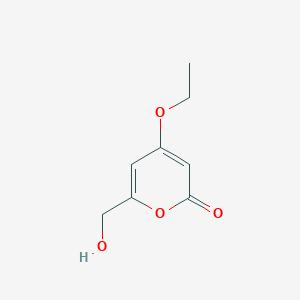 2H-Pyran-2-one, 4-ethoxy-6-(hydroxymethyl)-