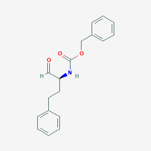 Benzyl [(2S)-1-oxo-4-phenylbutan-2-yl]carbamate