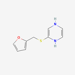 2-{[(Furan-2-yl)methyl]sulfanyl}-1,4-dihydropyrazine