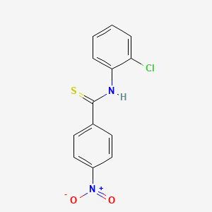 Benzenecarbothioamide, N-(2-chlorophenyl)-4-nitro-