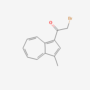 Ethanone, 2-bromo-1-(3-methyl-1-azulenyl)-