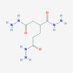 1,2,4-Butanetricarboxylic acid, trihydrazide